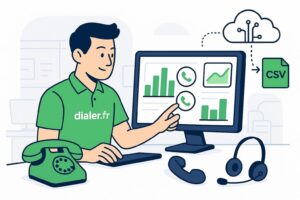 Exporter des données d&rsquo;appels au format csv via api et webhook pour une analyse bi efficace