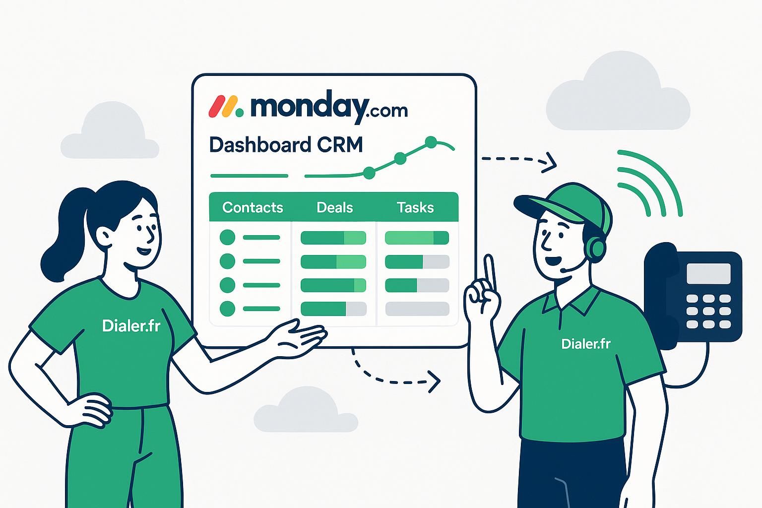 découvrez comment intégrer efficacement monday crm avec votre système de téléphonie grâce à notre guide complet, et optimisez la gestion de vos relations clients pour booster votre productivité.