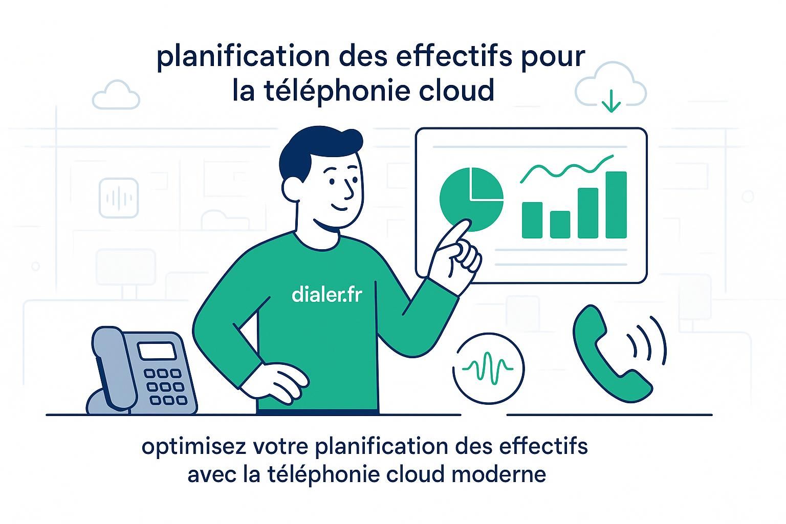 Planification des effectifs pour la téléphonie cloud : astuces et bonnes pratiques