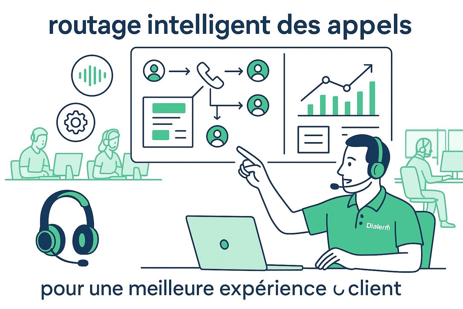 découvrez des stratégies efficaces pour optimiser le routage intelligent des appels en entreprise et améliorer la communication avec vos clients.